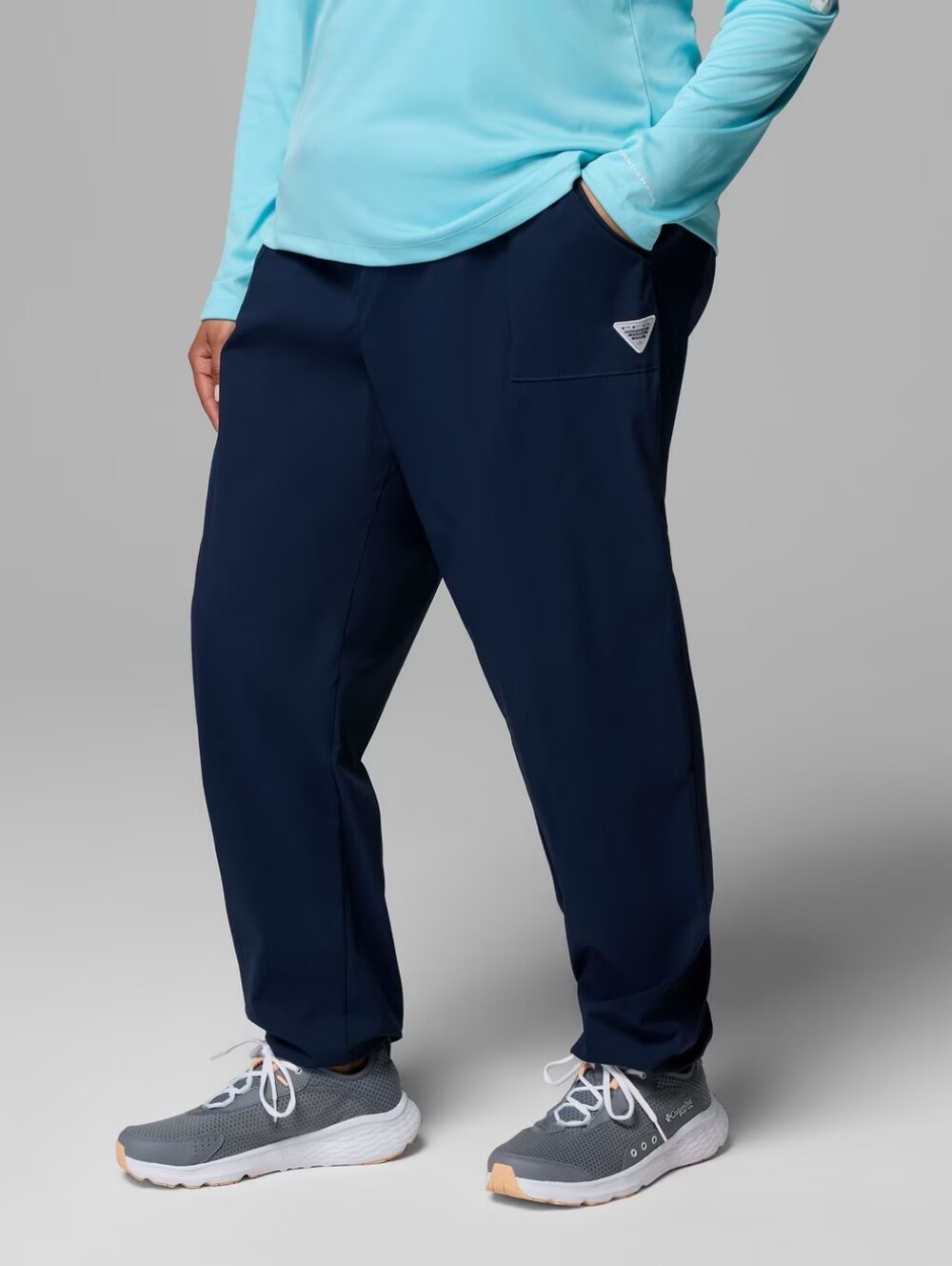 Columbia PFG Tidal Roamer II Stretch Pants Women Size XXL New Navy